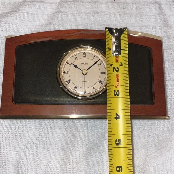 Bulova desk/table clock - Picture 7 of 10